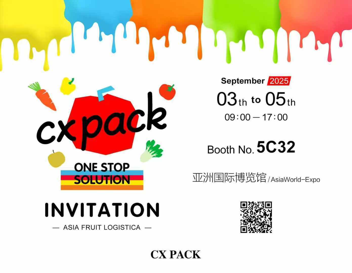 trường hợp công ty mới nhất về Asia Fruit Logistica-CX Pack