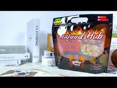 200 Micron Seafood túi chân không Tôm da cuộn phim túi đóng gói thực phẩm Tôm da túi đóng gói