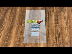 Tùy chỉnh Opp Clear Biodegradable Packaging Bag Plastic Bread Bag Cho Sandwich Mexican Twister