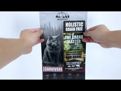 5kg 10kg 15kg 20kg Plastic Ziplock Dog Cat Pet Food Packaging Bag Stand Up Pouch Flat Bottom Bags (Thùng đóng gói thực phẩm cho chó, mèo và thú cưng)