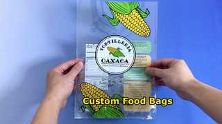 Túi kín cấp thực phẩm tùy chỉnh cho các loại hạt bột gạo