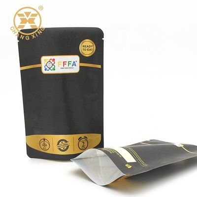 high barrier retort pouch with aluminum foil layer heat resistant retort bags for RTE meals