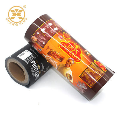 Smoothie Stick Food Sachet Roll Stock Film Packaging Laminated Coffee snack Roll stock