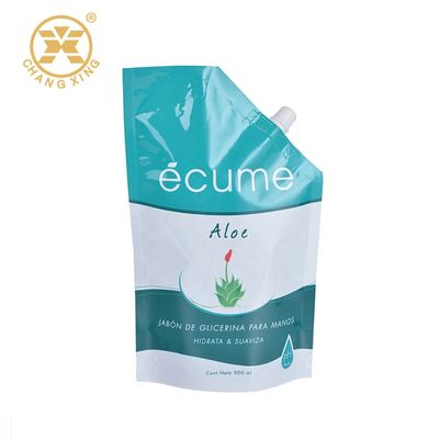 250ml 5L LDPE Liquid Detergent Powder Packaging Pouch Bag With Spout