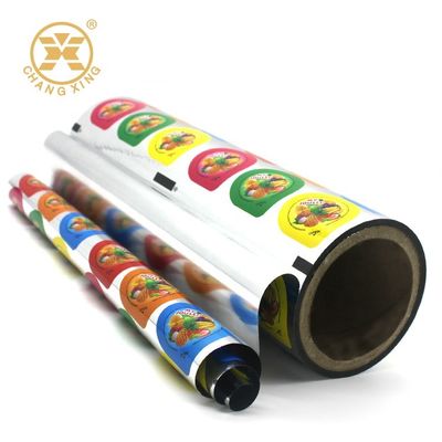 Heat Sealing Lidding Roll Film for PET/PE/PS/PP Jelly Yougurt Milk Bubble Tea Cups