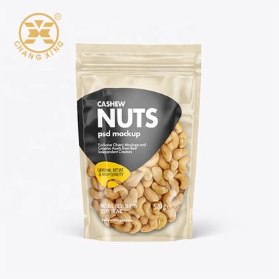 Chất lượng  750g Dried Food Packaging Bag Mix Cashew Eco Friendly Reusable Packaging nhà máy