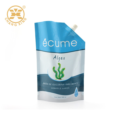 Xà phòng giặt 500ml 1000ml Doy pack chất lỏng đứng lên Túi có vòi