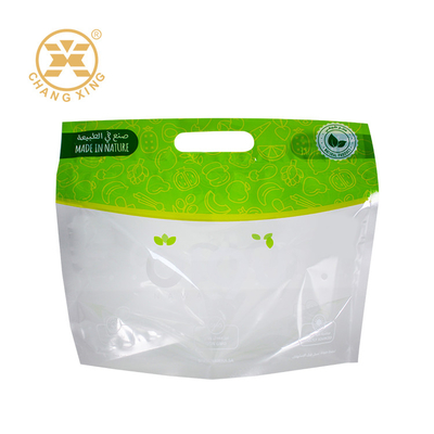 Bao bì trái cây khô bằng nhựa BOPP 5kg với lỗ thở và tay cầm