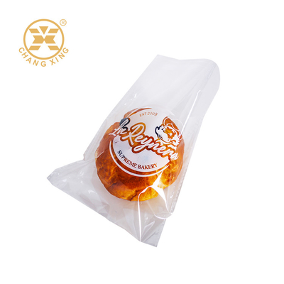 Túi đóng gói bánh sandwich LDPE trong suốt Tiêu chuẩn EN137
