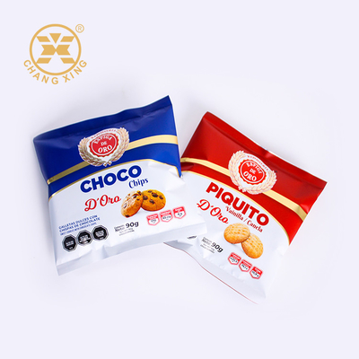 Thẻ đồ ăn nhẹ đóng gói túi chống ẩm Cho chocolate chip cookie