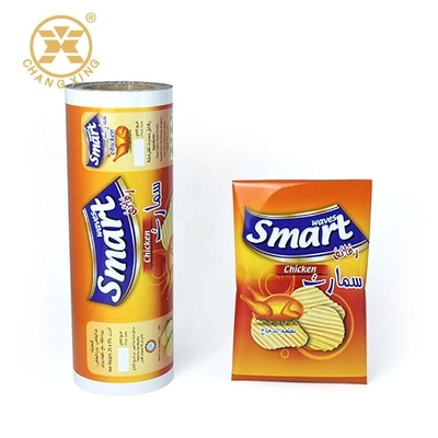 Laminated BOPP / VMCPP Puffing Food Roll Film túi đóng gói thực phẩm