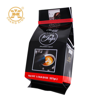Logo in tùy chỉnh 250g 500g 1000g 1kg BOPP Coffee Bean Roll Film Thùng đóng gói thực phẩm Thùng đóng gói cà phê