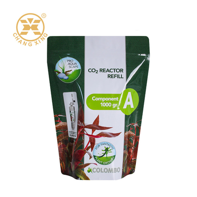 Tùy chỉnh in nhựa nhôm VMPET phân bón đứng lên Zipper túi thuốc trừ sâu phân bón túi đóng gói