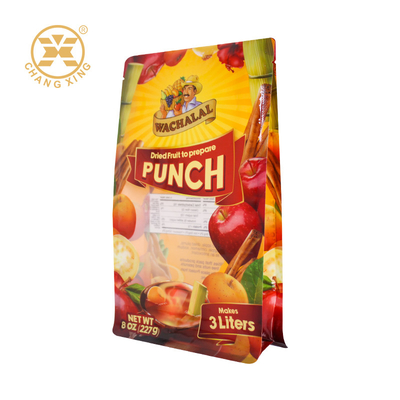 Thiết kế tùy chỉnh Bao bì nhựa in niêm phong niêm phong Dry Fruit Sweets Snacks Bags Stand Up Food Bags