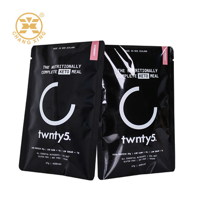 Mylar Foil Linered Shake Plastic Whey Protein Powder Packaging Bag Bag Health Food Bag With Zipper (Thùng đóng gói protein whey bằng bột)
