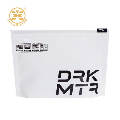Thẻ BOPP tùy chỉnh có thể đóng lại quần áo Zipper Packaging Bag Zip Lock Bags Pouches With Logo For Apparel