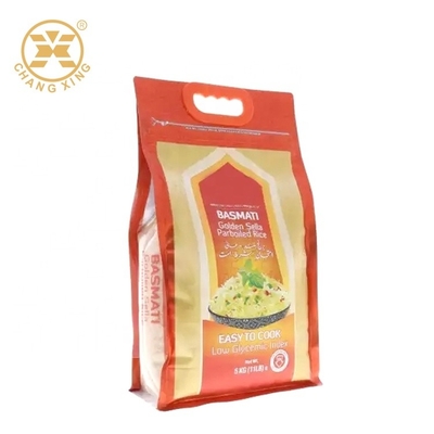 Đáy phẳng 2,5kg 4,5kg Túi nhựa nylon hạng nặng để đóng gói gạo