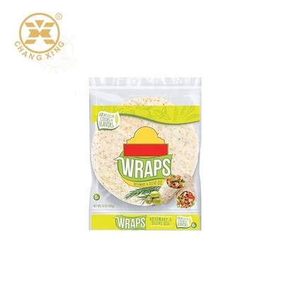 Bánh Tortillas VMPET Gói Bao bì Bánh mì tái chế In Túi bao bì bánh Sandwich 500g