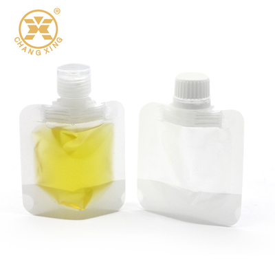 50ml Jam Jelly Clear Túi nhựa có thể kéo lại được 8,6mm Túi chất lỏng với bao bì vòi