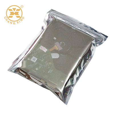 PCB chống tĩnh điện Ziplockk phòng sạch Túi hàng rào nhôm để đóng gói