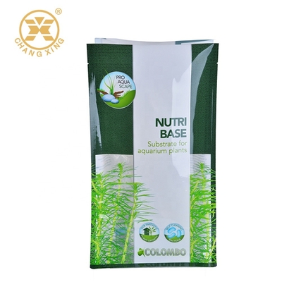 Bền vững 2lb 5lb BOPP Phân bón hữu cơ Túi bao bì Ống đồng Túi đựng hộp đáy phẳng