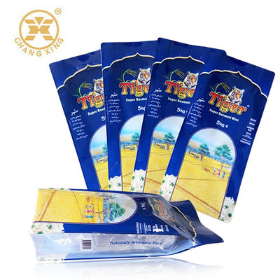 Túi bao bì gạo 10kg Logo OEM 5KGS Túi đóng gói gạo 10kgs