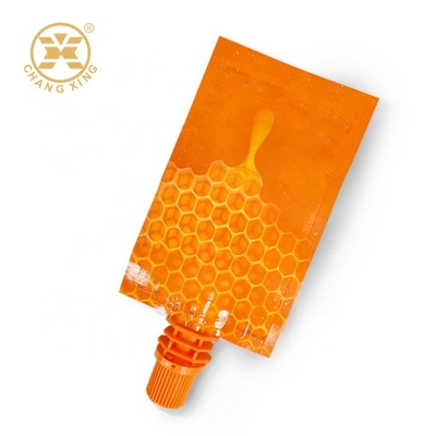 LDPE Honey Sachet Bao bì Rohs Protein Powder 500g Đứng lên Túi có vòi